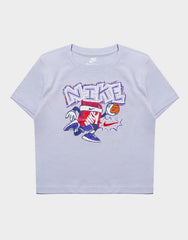Nike Boys Chalky Boxy Ball Tee T-Shirt In Ghost