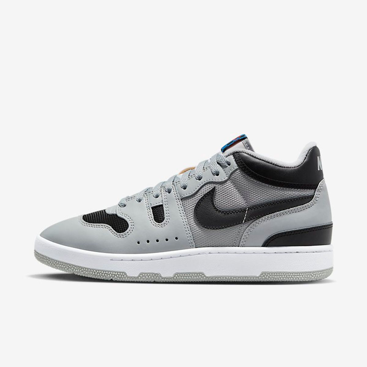 Nike Mens Mac Attack QS SP Sneakers In Light Smoke Grey/Black/White