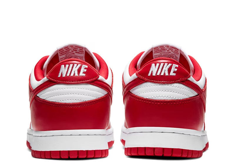 Nike Unisex Adults Dunk Low SP Sneakers In White/University Red