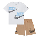 Nike Boys Nsw Itz Relaxed 2 Pcs T-Shirt & Shorts In Hemp