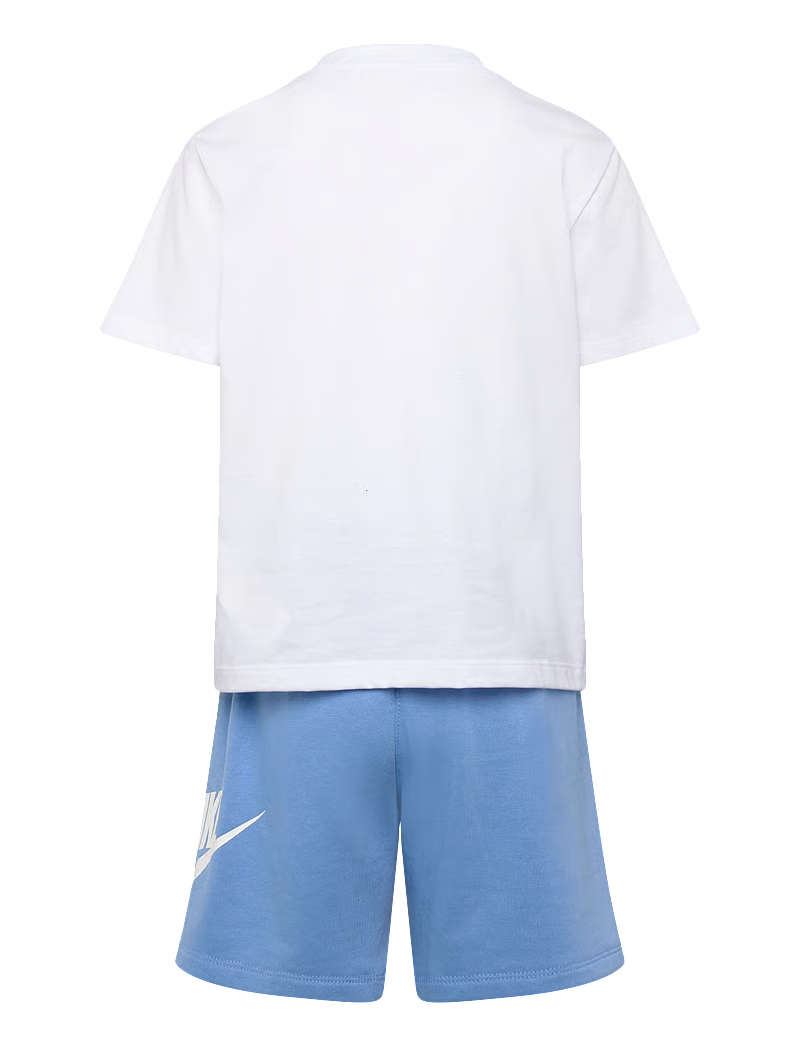 Nike Unisex Kids 2 Pcs Club T-Shirt & Short Set In University Blue