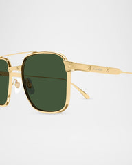 Cartier Mens Sunglasses In Gold