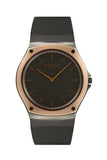 Obaku Ladies Lagen Lille Quartz Two-Tone Mesh Bracelet Watch In Brown