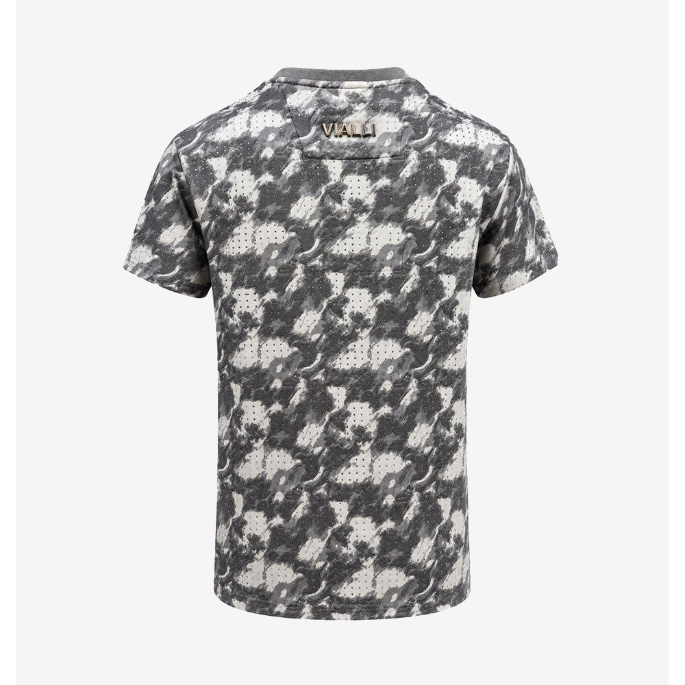 Vialli Grey Obtot T-Shirt In Grey