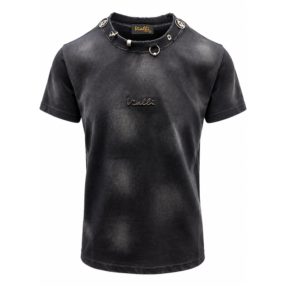 Vialli Often T-Shirt In Black