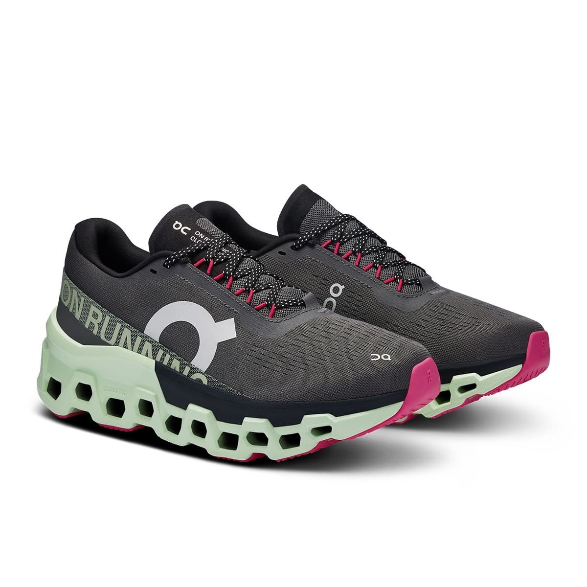 On Cloud Womens Cloudmonster 2.0 Shoes Asphalt