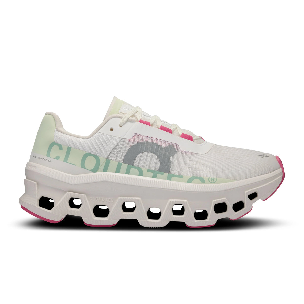 On Cloud 61.7725 Womens Cloudmonster Shoes White/M