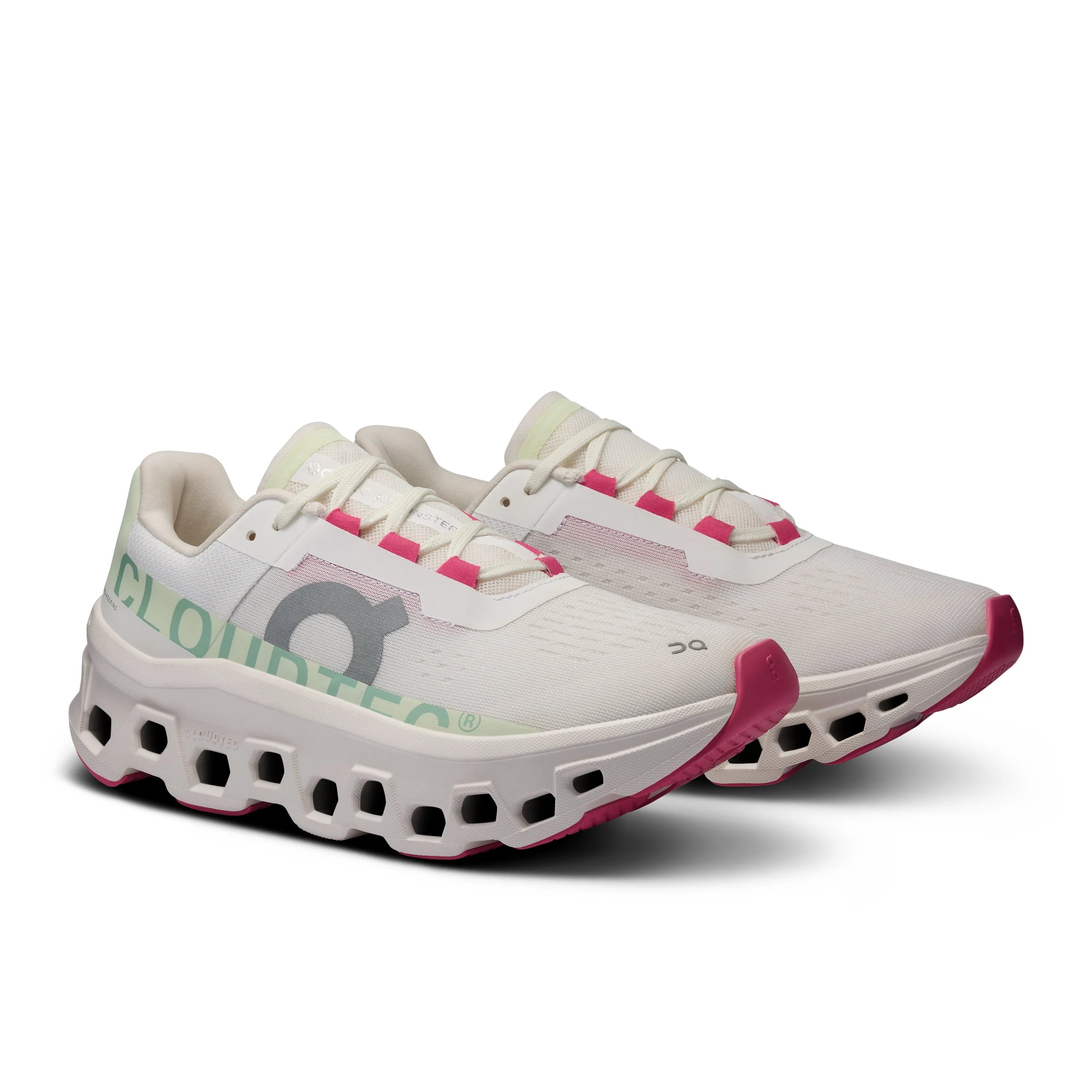 On Cloud 61.7725 Womens Cloudmonster Shoes White/M