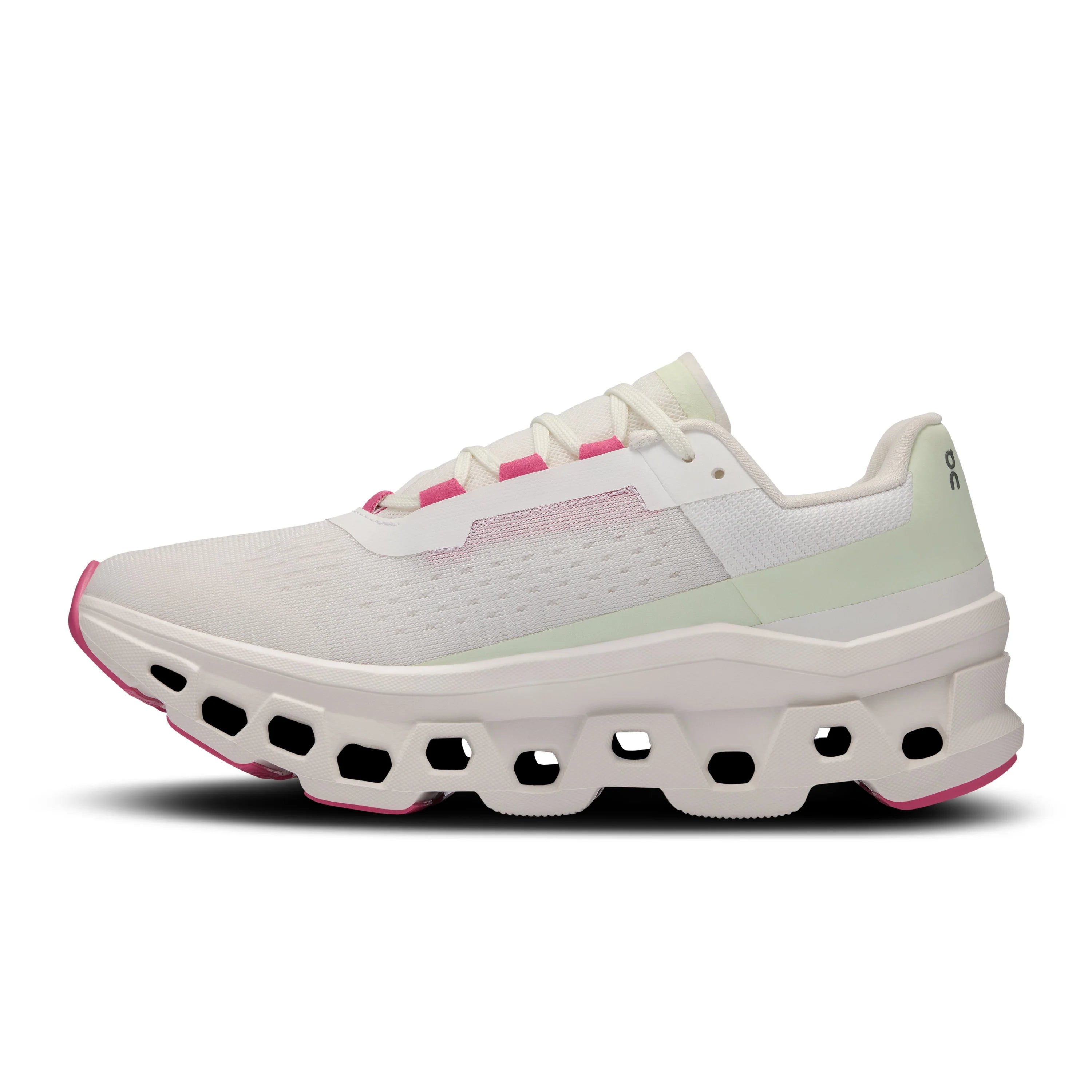 On Cloud 61.7725 Womens Cloudmonster Shoes White/M