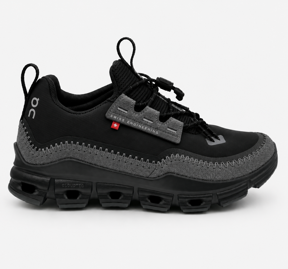 On Cloud Womens Cloudaway Shoes Black Rock