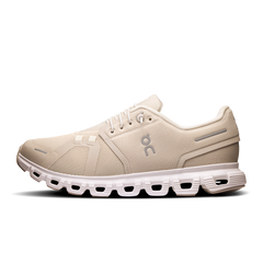 On Cloud Womens Cloud 6.0 Shoes In Pearl