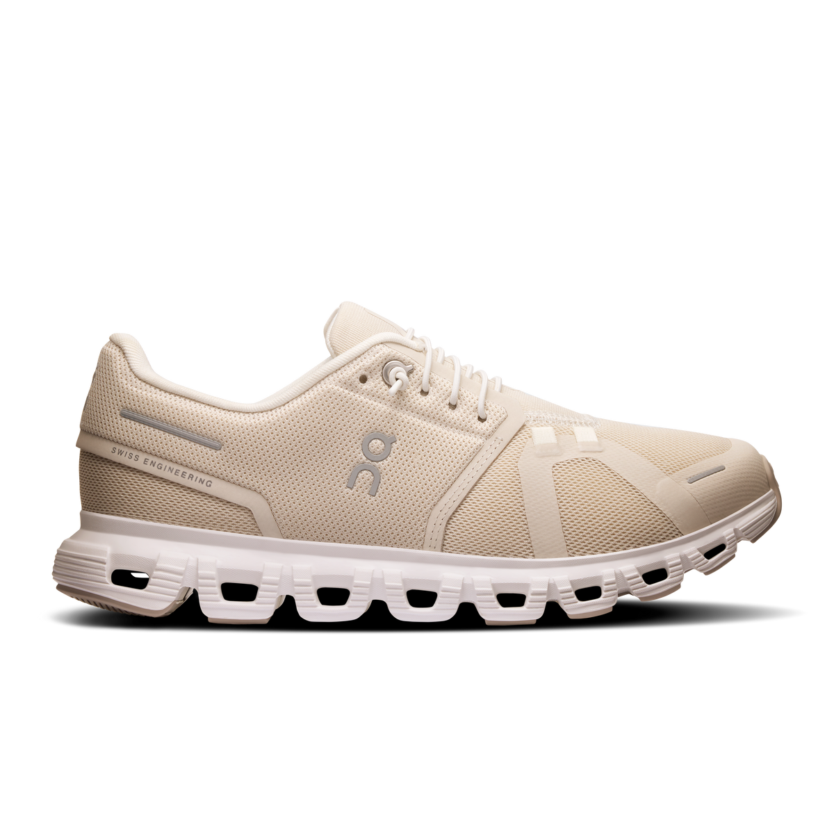 On Cloud Womens Cloud 6.0 Shoes In Pearl