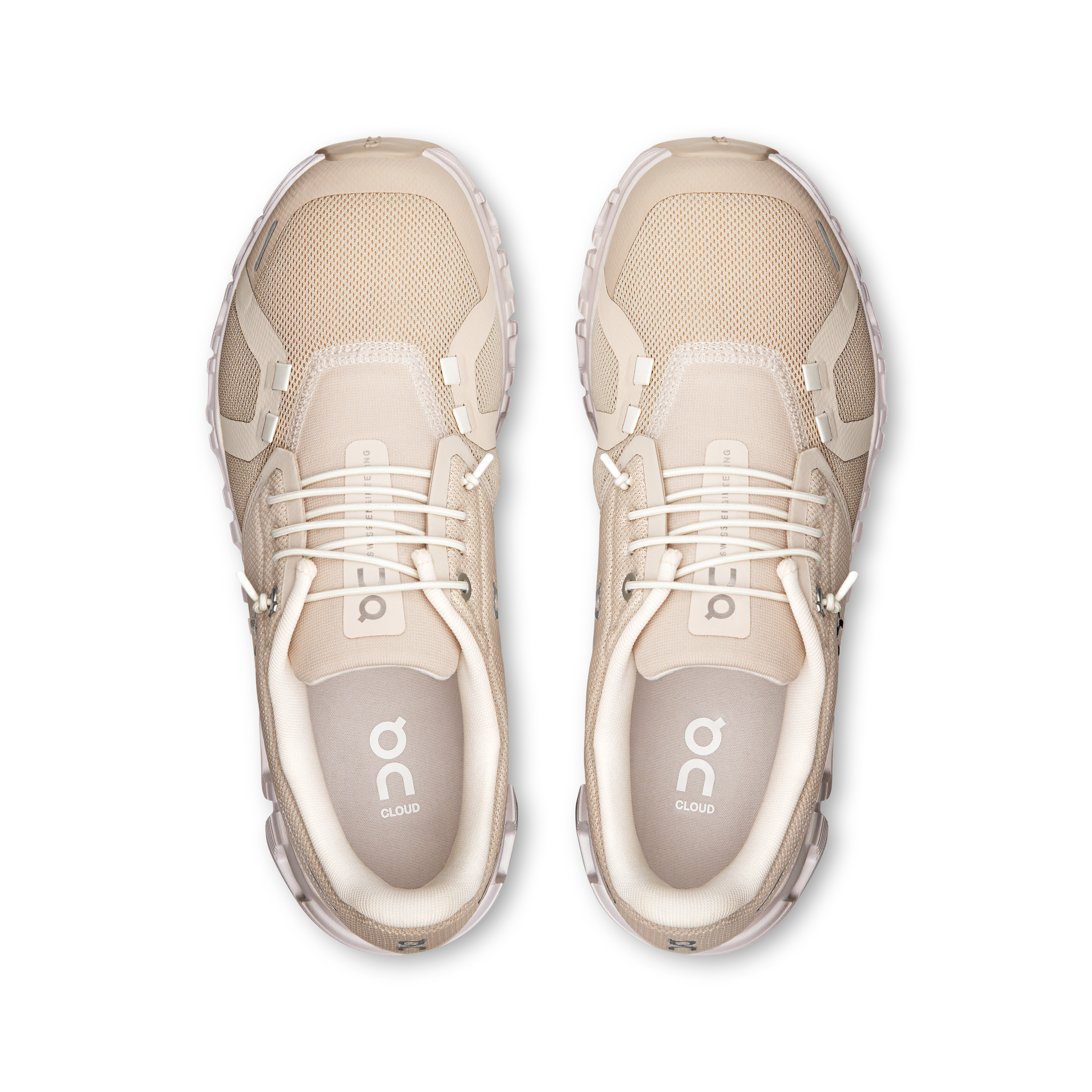 On Cloud Womens Cloud 6.0 Shoes In Pearl