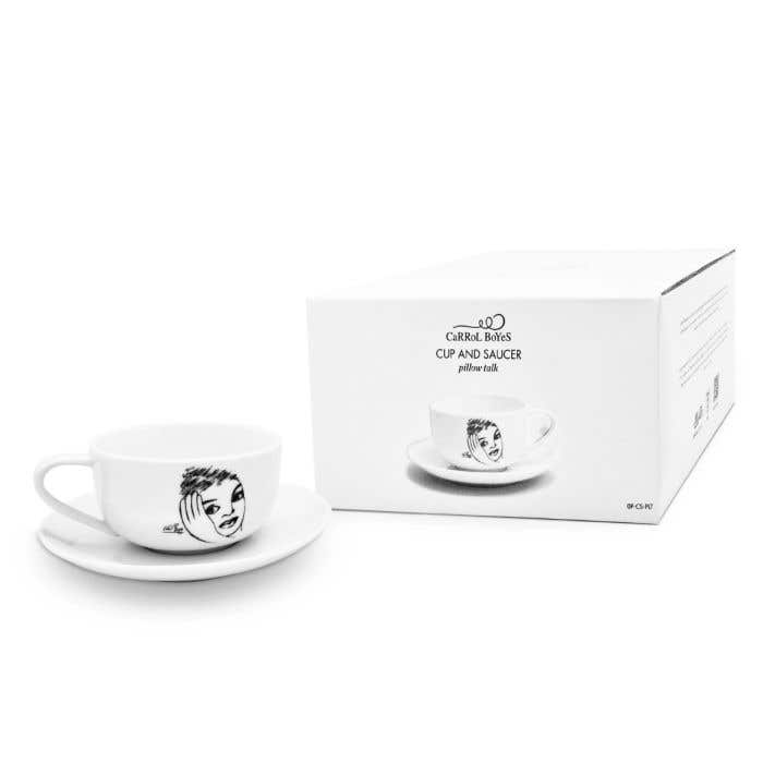 Carrol Boyes Cup And Saucer-Pillow Talk