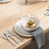 Cutlery Set 24 Piece -Hanging Wave