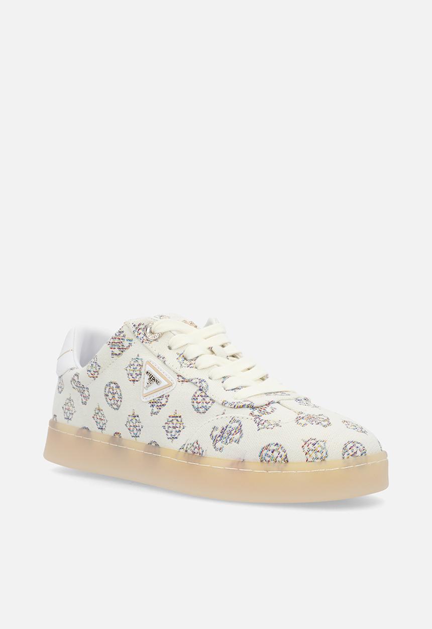 Guess Womens Jazlie 2 Sneakers In White Multi