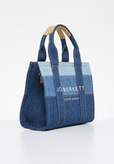 Jo Borkett Denim Large Shopper Blue