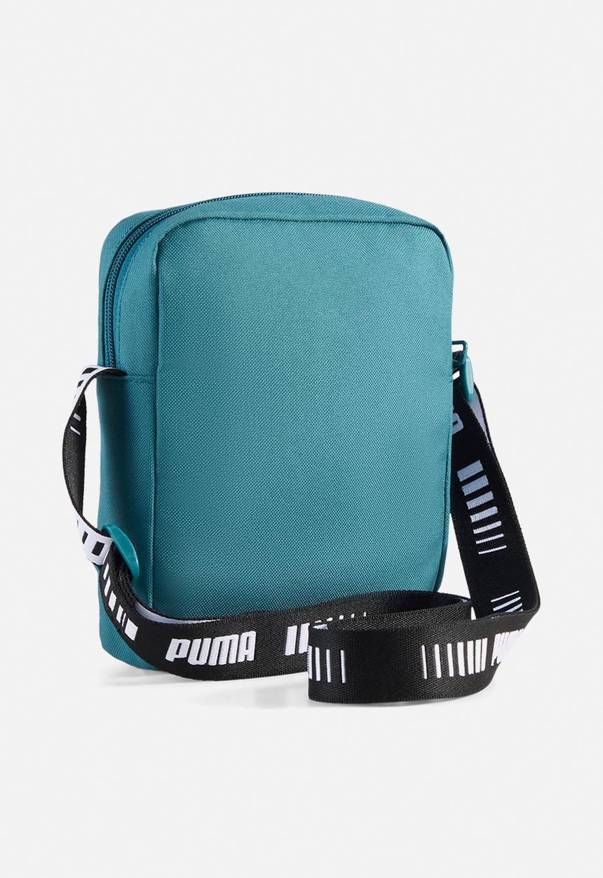 Puma Phase Tape Portable Crossbody Bag In Emerald Ice