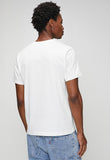 Replay Mens Basic Logo T-shirt In White