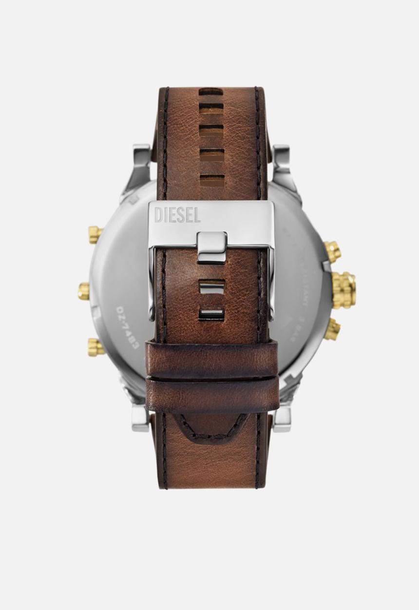 Diesel Mens Mr Daddy 2.0 Chrono Watch in Brown