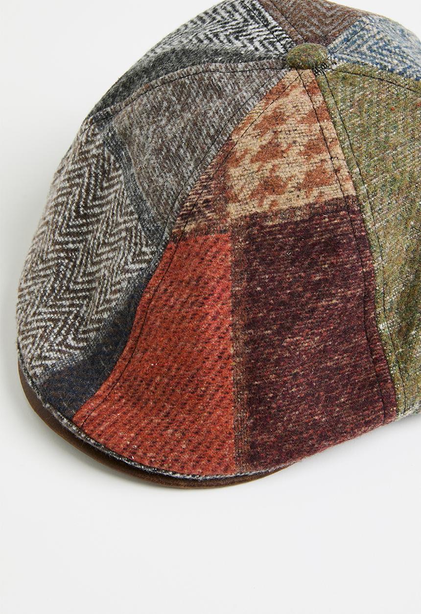 Ben Sherman Mens Ivy Peaky Blinder Panel In Multi Rust