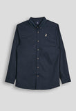Polo Boys Nicholas Ls Shirt Navy