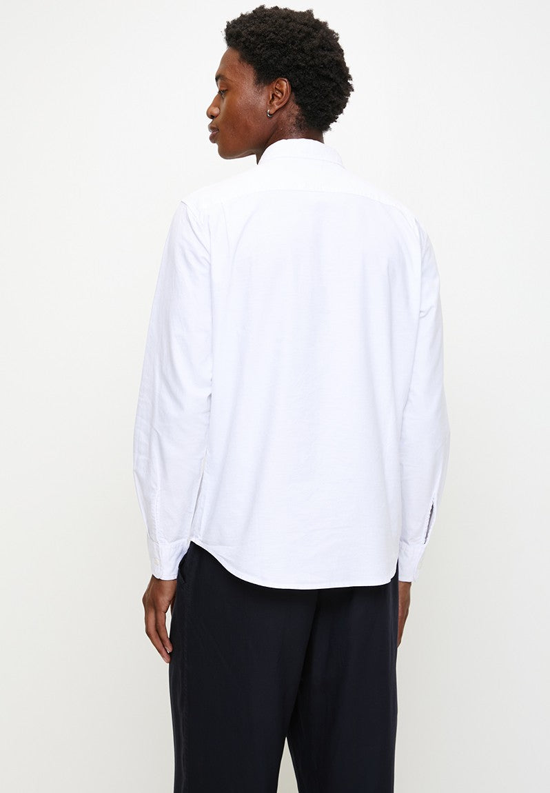 Levis Mens Classic 1 Pocket Shirt In White