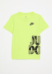 Nike Kiddies Short Sleeve Tee - Lt Lemon Twist