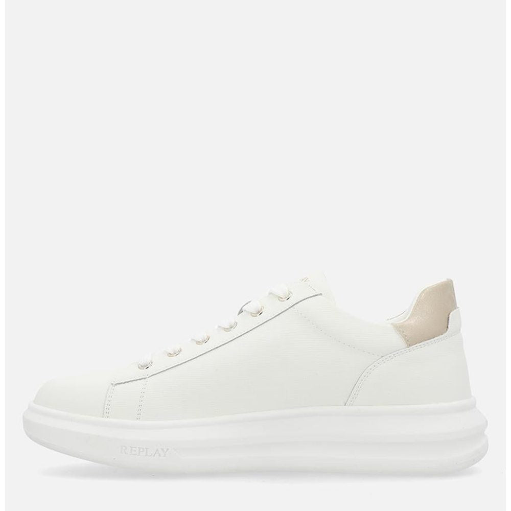 Replay Womens Olympe Soft Shoes In White
