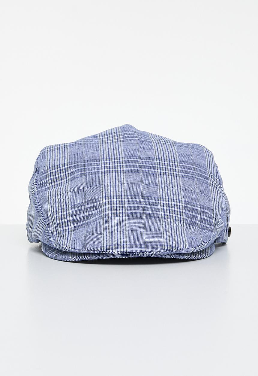 Pringle Mens Samuel Newsboy Cap In Blue