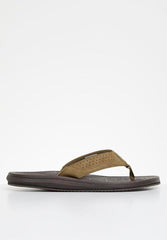 Hush Puppies Mens Strut Thong Sandals In Tan