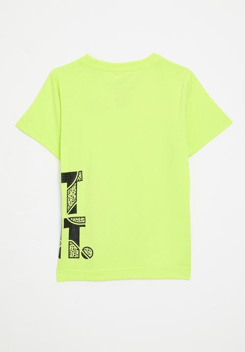 Nike Kiddies Short Sleeve Tee - Lt Lemon Twist