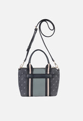 Polo Womens Isla Small Shopper Crossbody Bag In Black