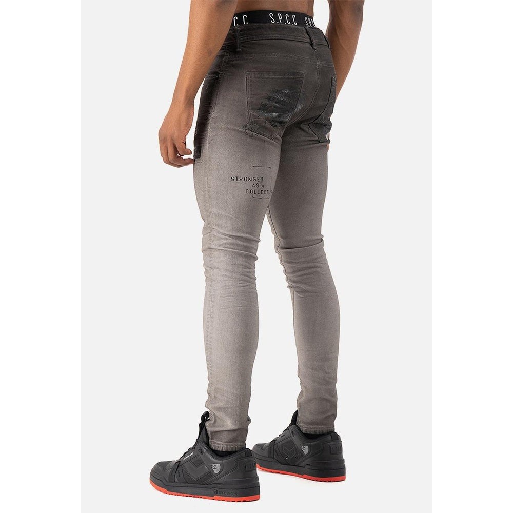 S.P.C.C Mens Static Blitz Super Skinny Jean In Black