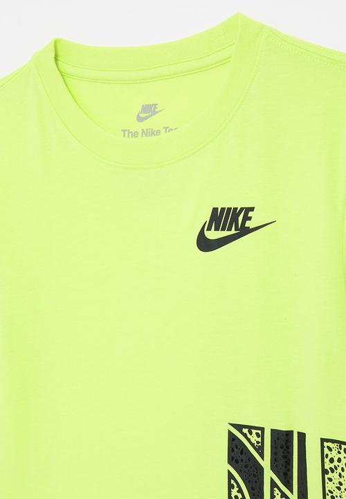 Nike Kiddies Short Sleeve Tee - Lt Lemon Twist