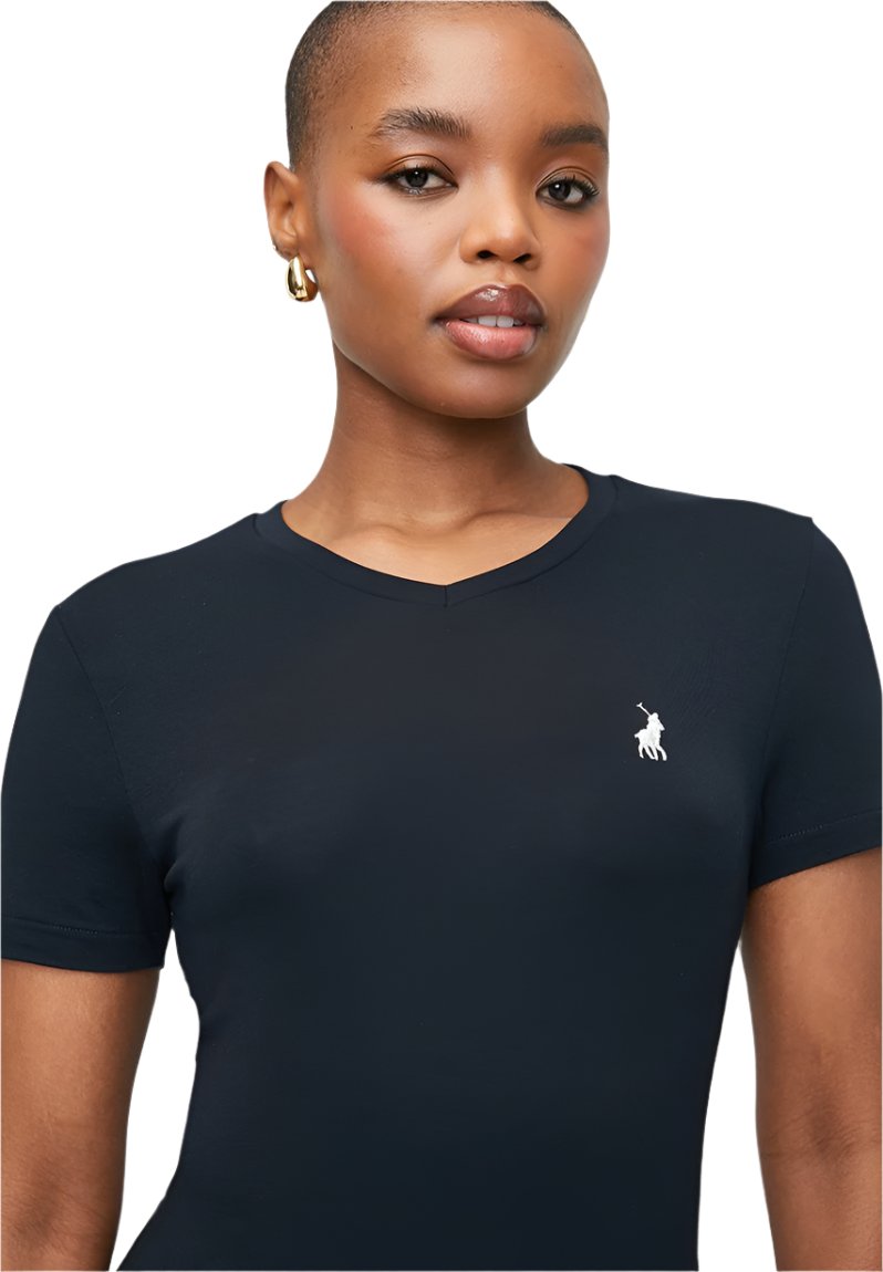 Polo 0048918 Kelly V -V Neck T-Shirt  Navy