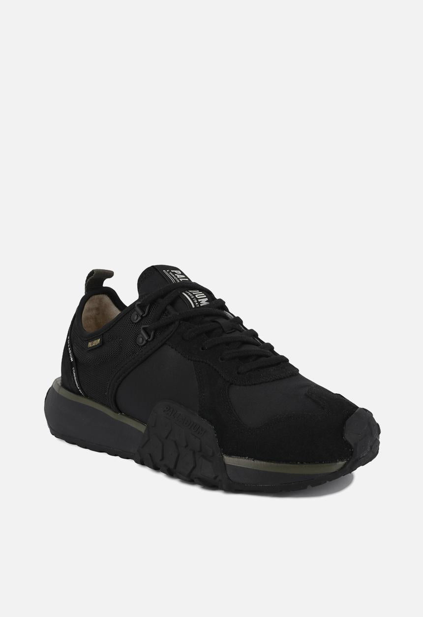 Palladium Mens Troop Runner Shoes In Black