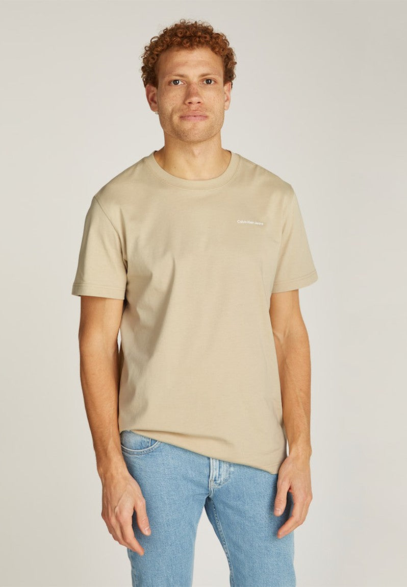 Calvin Klein J325679 Ck Multibox Tee  Khaki