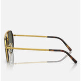 Rayban Mens Black Lens Sunglasses In Gold