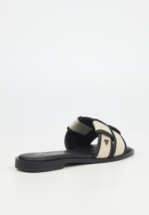 Butterfly Feet Ladies Dorey 1 Black Sandals