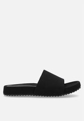 Polo 0050080 Mens Jacquard Pony Pool Slide Black