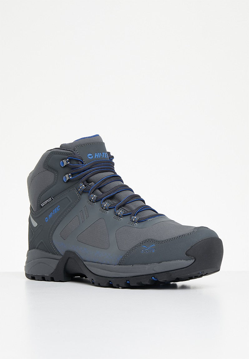 Hi-Tec V-Lite Psych Boots In Charcoal & Blue