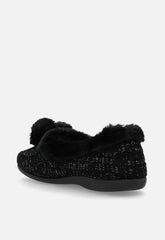 Hush Puppies Ladies Chloe Slippers In Black