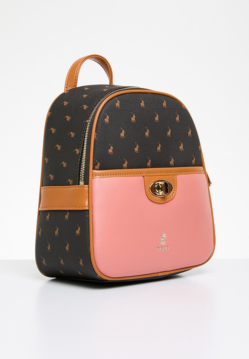 Polo Casablanca Small Sling Backpack  Coral