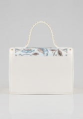 Sissyboy Bg822 Ladies Flower Print Bag Blue