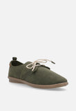 Pierre Cardin Ladies Riviera Shoes In Olive Green