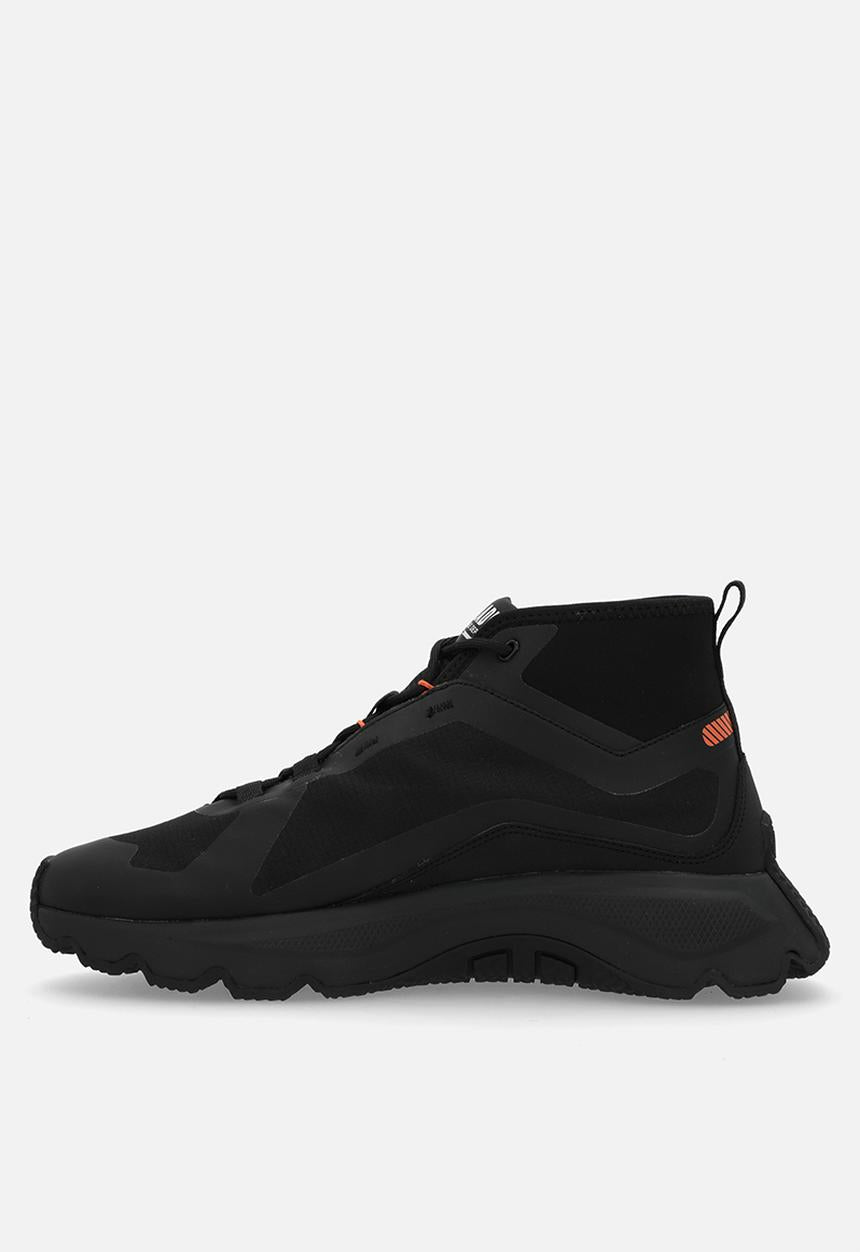 Palladium Mens Thunder Mid Shoes In Black