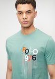 Polo Drip Pony Mens T-Shirt In Aqua