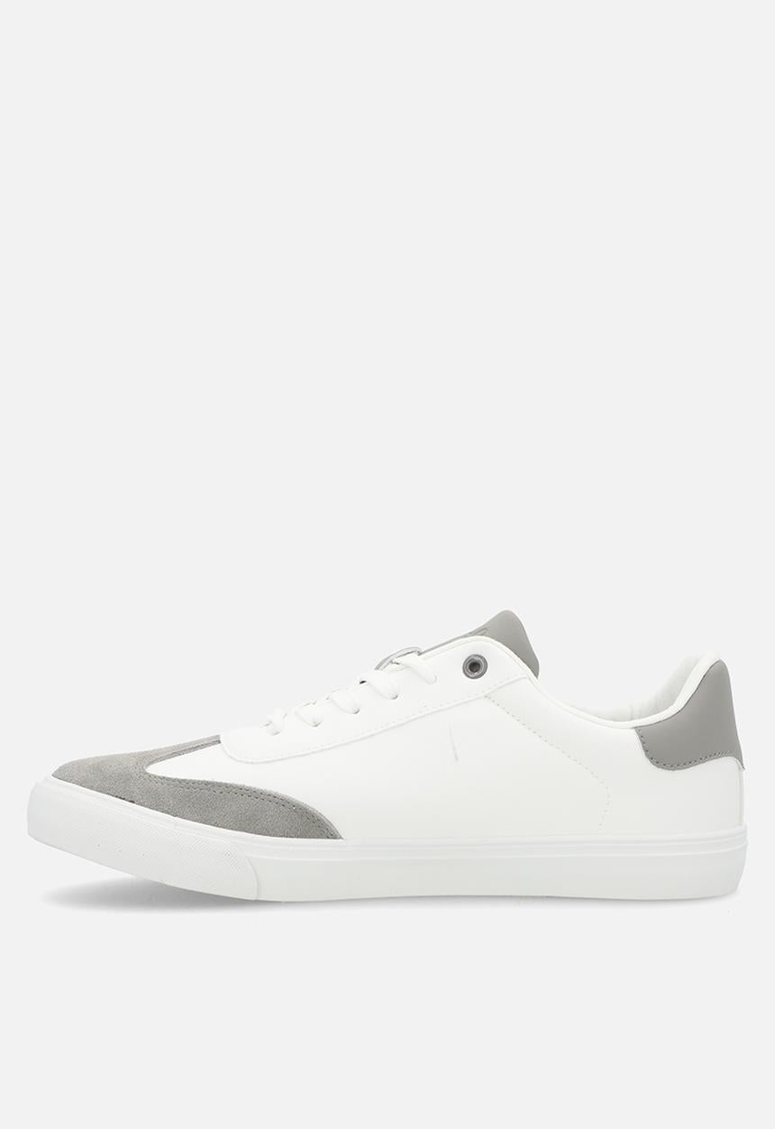 Polo Mens Rubberized Sneakers In White