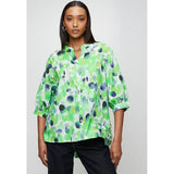 Stella Morgan Printed Shirt In Green